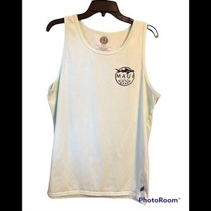 Maui & Sons Men’s Graphic Tank Top GUC